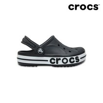 크록스 키즈 바야밴드 클로그 블랙 205100-001