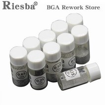 솔더 페이스트 크림 1pcs 0.250.76MM Sn63 Pb37 25k 납 볼 병 BGA 리볼링 도구 용, 1pcs 0.5mm 25K, 06 1pcs 0.5mm 25K, 1개