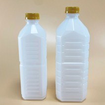 [5개]PP 1.2/1.8L 사각 반투명 레토르트용기 열탕용기 식혜병 음료 쥬스 용기 통, 1.2L(5개묶음)