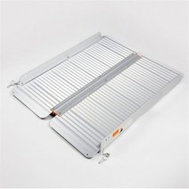 계단경사로 진입판 경사대 휠체어 유모차 안전 턱 휴대용, 61x72cm