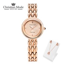 크리스챤모드 [백화점 AS] CM412RG 메탈 시계(주얼리세트 증정) 26mm