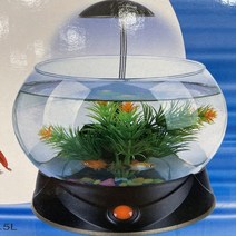 하일리아 일체형 힐링 원형 미니 V01 어항 2.5L.프로메딕