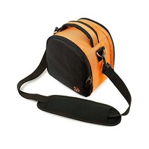 캐논 파워샷 SX540 HS용 록시 프로페셔널 포인트 앤 슛 카메라 가방 케이스, Orange
