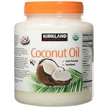 Kirkland Signature 커클랜드 코코넛 오일 2381g, 1개, 2.48L