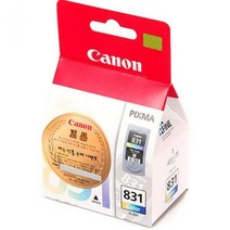 JCN473530칼라(소용량 캐논 PIXMA 9ml) CL-831 MP145 정품잉크, 1