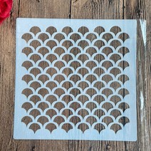 20*20 cm 스퀘어 diy 공예 만다라 스텐실 스탬프 사진 앨범 양각 된 종이 카드 나무 패브릭 벽에, 04 4