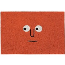 야자 매트 10m 현관 입구 복도 러그 직사각형 인쇄 미끄럼 방지 카펫 바닥 러그 미소, 유형 6, 40x60cm