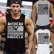 아메리칸 짐웨어 운동 나시 헬스장복 크로스핏 의류
