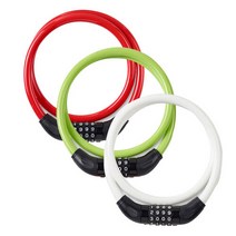 삼천리 자전거 번호키 컬러자물쇠 SL160C(중) 랜덤발송, 단품