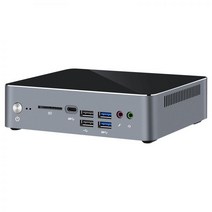 Chatreey-미니 pc i7 10510U i5 10210U Nvme SSD 윈도우즈 11 게임용 데스크탑 컴퓨터 2xGigabit 이더넷, CN, i5-8265U + 미국, No Ram No Storage
