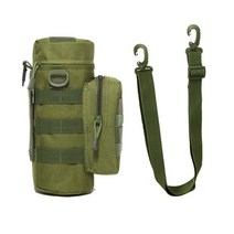헬스용품 피트니스 운동기구 Travel Tool Set Outdoor Tactical Military Molle Kettle Water Bag for Camp, 15 16