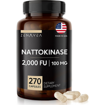 제나베아 나토키나아제 2000FU 100mg 270정 9개월분 비건 나토키나제, 1병