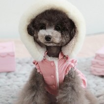 스노우 원피스 패딩 핑크.토토앤로이, S