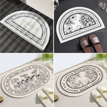 [유유존] 마벨러그발매트 북유럽 감성 인테리어 욕실 주방 러그, 마벨러그발매트_샤워