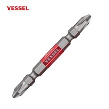 베셀 양용 리브 씰 비트 BW-812 6.35x2x65mm 자석 도금 드라이버 비트 개별 판매