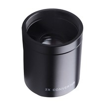 Bower Rokinon Vivitar Samyang 500mm 및 650-1300mm T-마운트 렌즈 용 텔레컨버터 2 개, 한개옵션0
