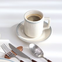 빈티지 스톤블루 커피잔세트, 단품