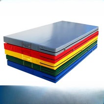 구르기매트 태권도 아크로바틱 낙법 체조 착지 매트, PVC접이식2mx1mx10cm