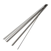 Heyiarbeit 1mm 탄소 섬유 로드 바 DIY 피사체 지지 폴 RC 비행기 매트 400mm 39.9cm(15.75인치) 5개, 2mm 400mm 10pcs