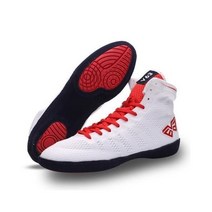 레슬링화 레슬링 슈즈 신발 신제품 통기성 신발 편안한 권투 남성 화이트 블랙 비행 스니커즈