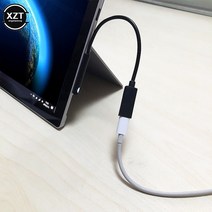 서피스독 20cm 15v 3a 고속 충전 usb type-c 여성 전원 공급