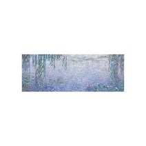 [모네]명화 파노라마 캔버스 액자_5:1_버드나무 맑은아침150x30cm