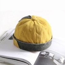 패치드 빈티지비니 베이스볼 와치캡 옐로우 남자볼캡코디 왓치캡 벙거지 운동헤어밴드 쓰는법