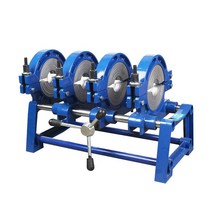 PE 융착기 도킹기 파이프 가열 웰딩기 배관기 용접기, 압력유지 50-160 4링 프레임(타일 포함)