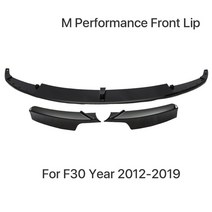 bmw 립 블랙 m 퍼포먼스 스타일 리어 범퍼 디퓨저 프론트 트렁크 스포일러 바디 키트 3 시리즈 f30, m 앞 입술