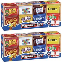 General Mills 제네럴밀스 미니 시리얼 버라이어티 8파우치 2개, 1개