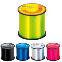 다이와 저스트론 DPLS 5호-500m 모노라인 나일론 낚시줄, 블랙