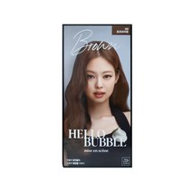 [KT알파쇼핑]미쟝센 올뉴 헬로버블 염색제 염색약 6N 초코 브라운, 상세페이지참조