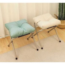 다리 패드 의자 스툴 미니 책상 밑 발판 발받침 발판, (면 및 린넨 페달) 노란색