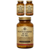 솔가 판토텐산 550 mg 베지터블 캡슐, 100개입, 3개
