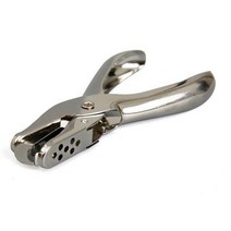 제본 36mm 금속 단일 구멍 펀처 핸드 페이퍼 펀치 단일 구멍 스크랩북 도구 종이 커터, 1+6mm