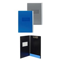 진행 문서 파일철 플라스틱 부동산 계약서 파일 A4 2색 2P 자동차 등록증 케이스 거래명세서철 프린트물 정리 문서철 세금계산서철 클리어 화일철 정부 용지 케이스 고급 도큐먼트, 청색(420122)