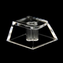 투명 클리어 블랙 포인트키캡 기계식 키보드, 없음, 없음, 2.Clear 30Pcs