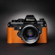 Nikon 니콘 F3 카메라 가방 케이스 가죽 필름카메라, 베이스 (코코아 브라운)
