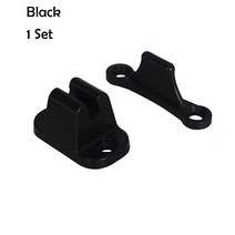 1set 카라반도어 리테이너 스토퍼 키트 t shape 도어 스토퍼 나일론 캠퍼 보트, 1 세트 블랙