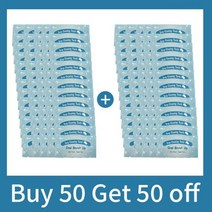 알리 AliExpress 깊은 청소 치아 물티슈 미백 보조 치과 브러시 손가락 닦아 구강 위생 관리 도구 10/30/50/100 개 110047, 100Pcs