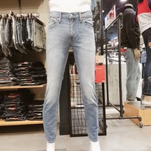 리바이스 남성511슬림핏 스트레치진 데님청바지 팬츠 라이트 블루