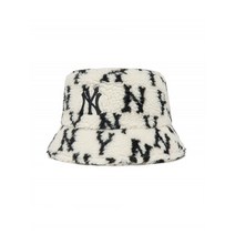 MLB KIDS 베이직 모노그램 후리스 버킷햇 NY (Cream) 7AHTM0826-50CRS