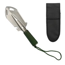 백패킹 하이킹 장비배낭 흙손 캠핑 삽 다기능 7 in 1 생존 multitool 캠핑, 4-사진으로