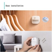 무선센서등 현관 화장실 건전지 스마트 C타입 재실감지 LED LED 밤 빛 EU 플러그 스마트 모션 센서 220V 벽, 02 White light