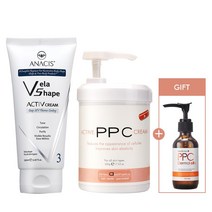 아나시스 지방분해 발열 버닝 PPC 크림 500g + 다리 부종 마사지 쿨링 근육통 로션 150ml