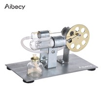 Aibecy-미니 공기 스털링 엔진 모터 모델 스트림 파워 물리학 실험 교육 장난감