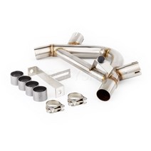 오토바이 튜닝 배기 머플러 마후라 혼다 골드 윙 1500 1988 ~ 2003 GL 탈출 Det 파이프 바이크 오토바이 배, 한개옵션0