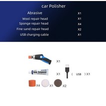 자동차무선광택기 루페스 플렉스픽시 툴앤툴광택기60W 자동차 전기 연마 기계 8500RPM 가변 속도 스크래치, 04 D