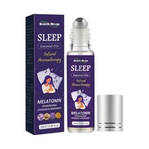 South Moon 슬리핑 볼 오일 수면 빠른 잠자기 불안 완화 마사지 식물성 오일, 10ml