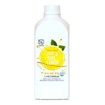 셀러허브 식품 [더블데이] 유자레몬 퓨럽 1.2KG 과일베이스 에이드원액, 기본
